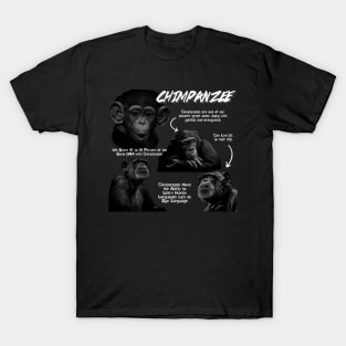 Chimpanzee Fun Facts T-Shirt